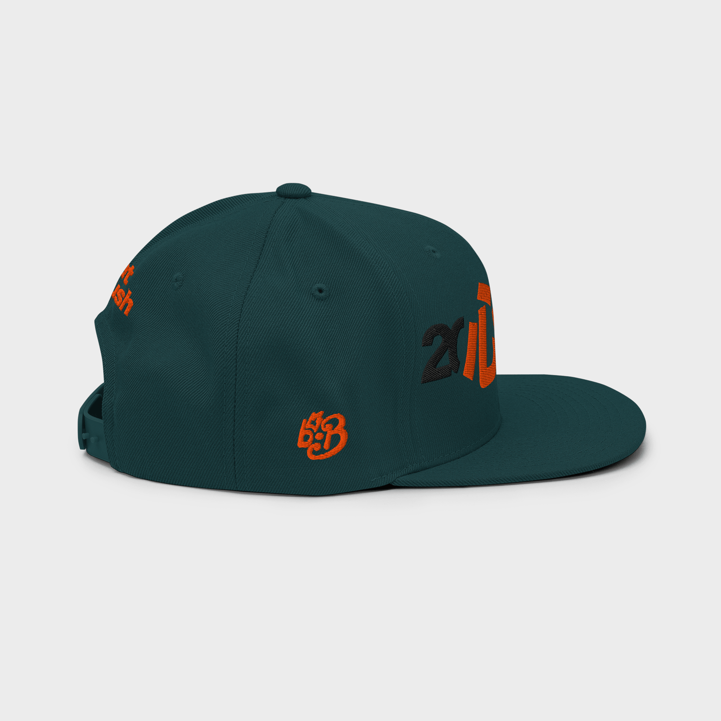 SHINPAKU Classic Snapback Cap – “Don’t Just Play Time, Bend It”