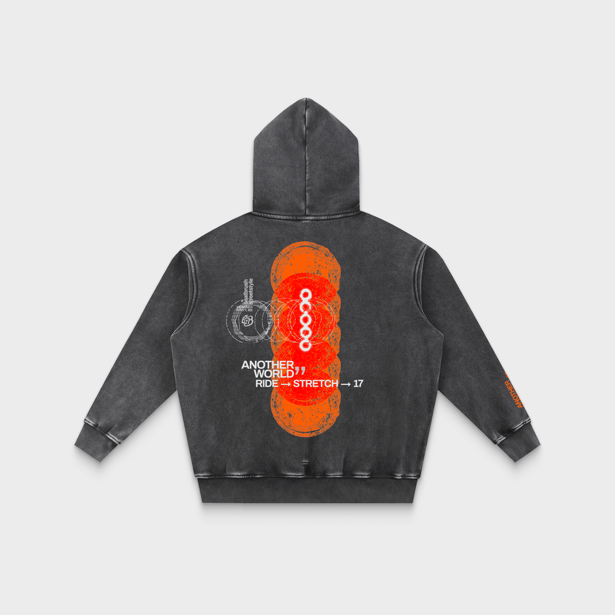 ANOTHER “WORLD” Oversized Hoodie