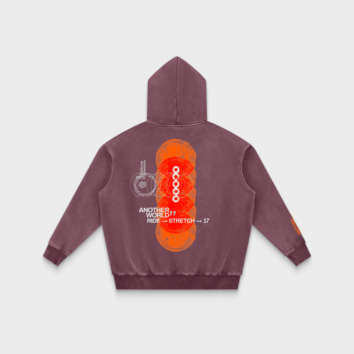 ANOTHER “WORLD” Oversized Hoodie