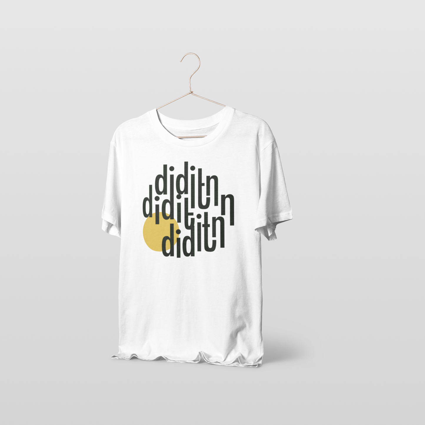 Minimalist 'Diditn Diditn Diditn' Tee - A Nod to Jazz Maestro Roy Haynes | Perfect Unisex Shirt for Rhythmic Enthusiasts