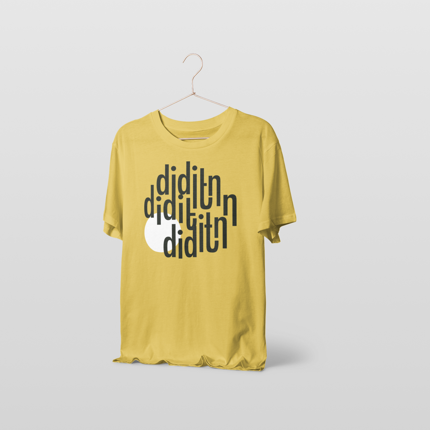 Minimalist 'Diditn Diditn Diditn' Tee - A Nod to Jazz Maestro Roy Haynes | Perfect Unisex Shirt for Rhythmic Enthusiasts