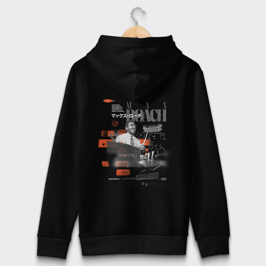 Max Roach Jazz Hoodie – Premium Unisex Hoodie for Music Lovers