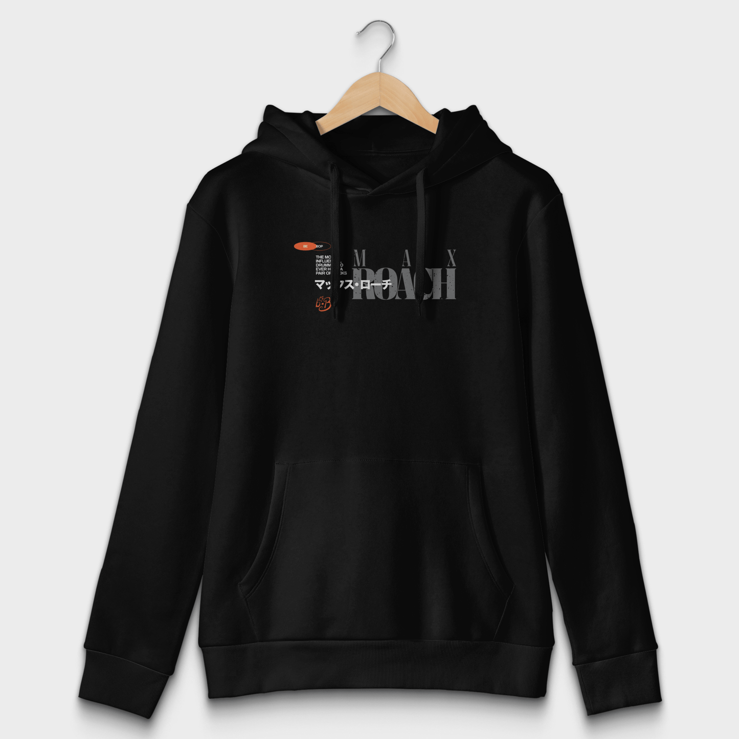 Max Roach Jazz Hoodie – Premium Unisex Hoodie for Music Lovers