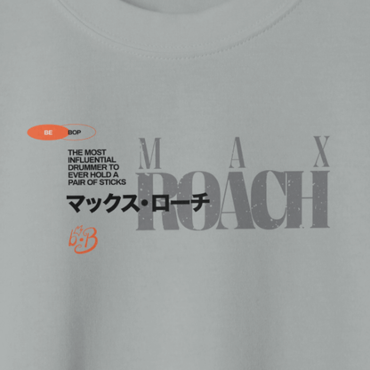 Max Roach Garment-Dyed Heavyweight T-Shirt – Relaxed Fit Jazz-Inspired Tee