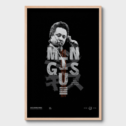 MINGUS | Soul’s Evidence Poster – Jazz Legends Series 002