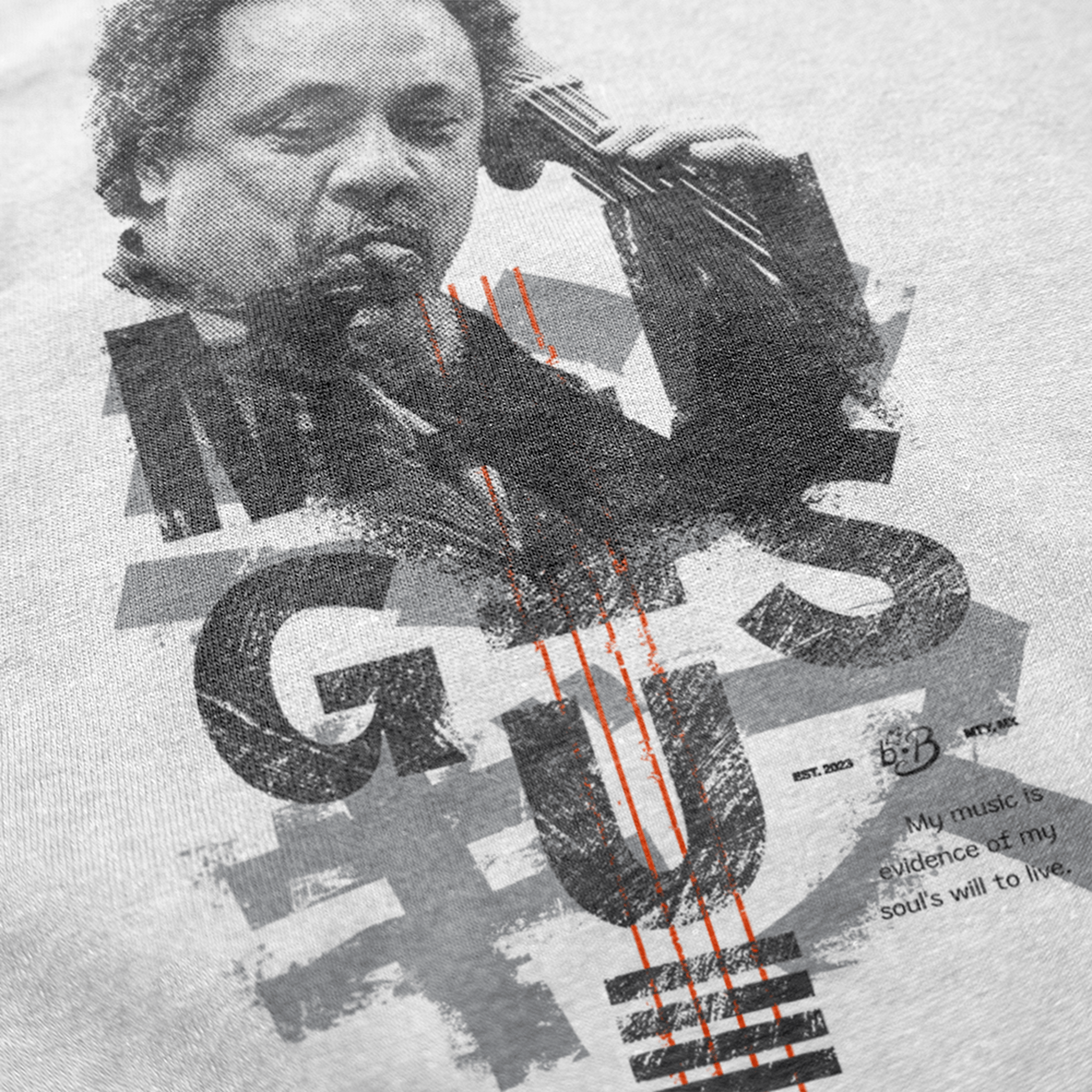 Mingus “Soul’s Evidence” Tee — Limited-Edition Jazz Tribute Tee
