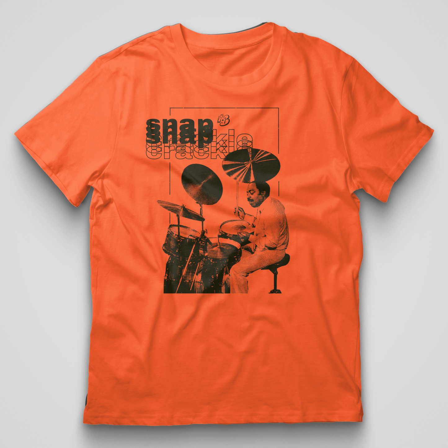 Roy Haynes 'Snap Crackle' Tribute Tee - Retro Jazz Drum Beat Graphic T-Shirt