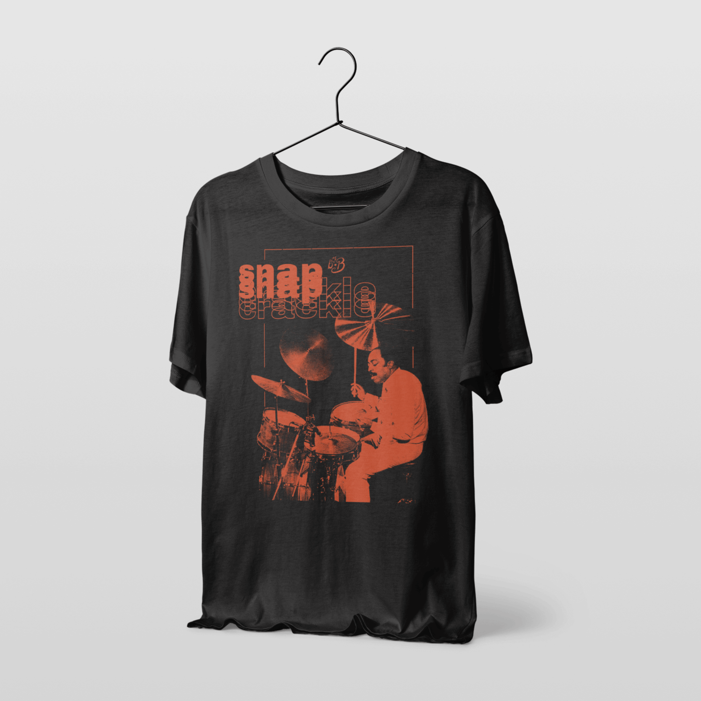 Roy Haynes 'Snap Crackle' Tribute Tee - Retro Jazz Drum Beat Graphic T-Shirt