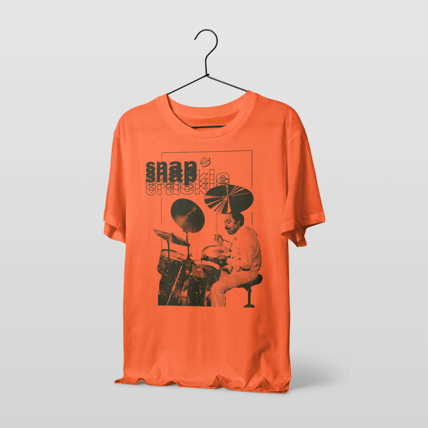 Roy Haynes 'Snap Crackle' Tribute Tee - Retro Jazz Drum Beat Graphic T-Shirt