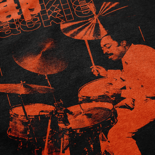 Roy Haynes 'Snap Crackle' Tribute Tee - Retro Jazz Drum Beat Graphic T-Shirt