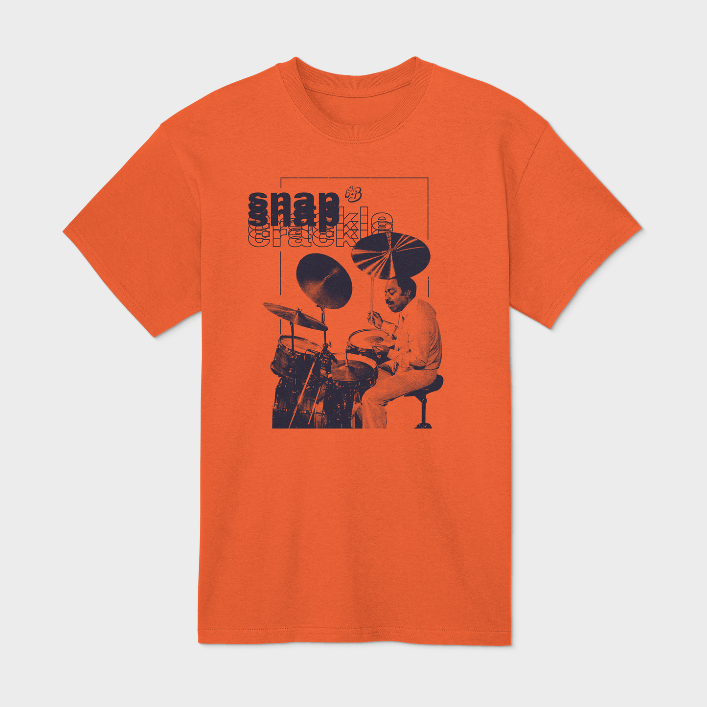 Roy Haynes 'Snap Crackle' Tribute Tee - Retro Jazz Drum Beat Graphic T-Shirt
