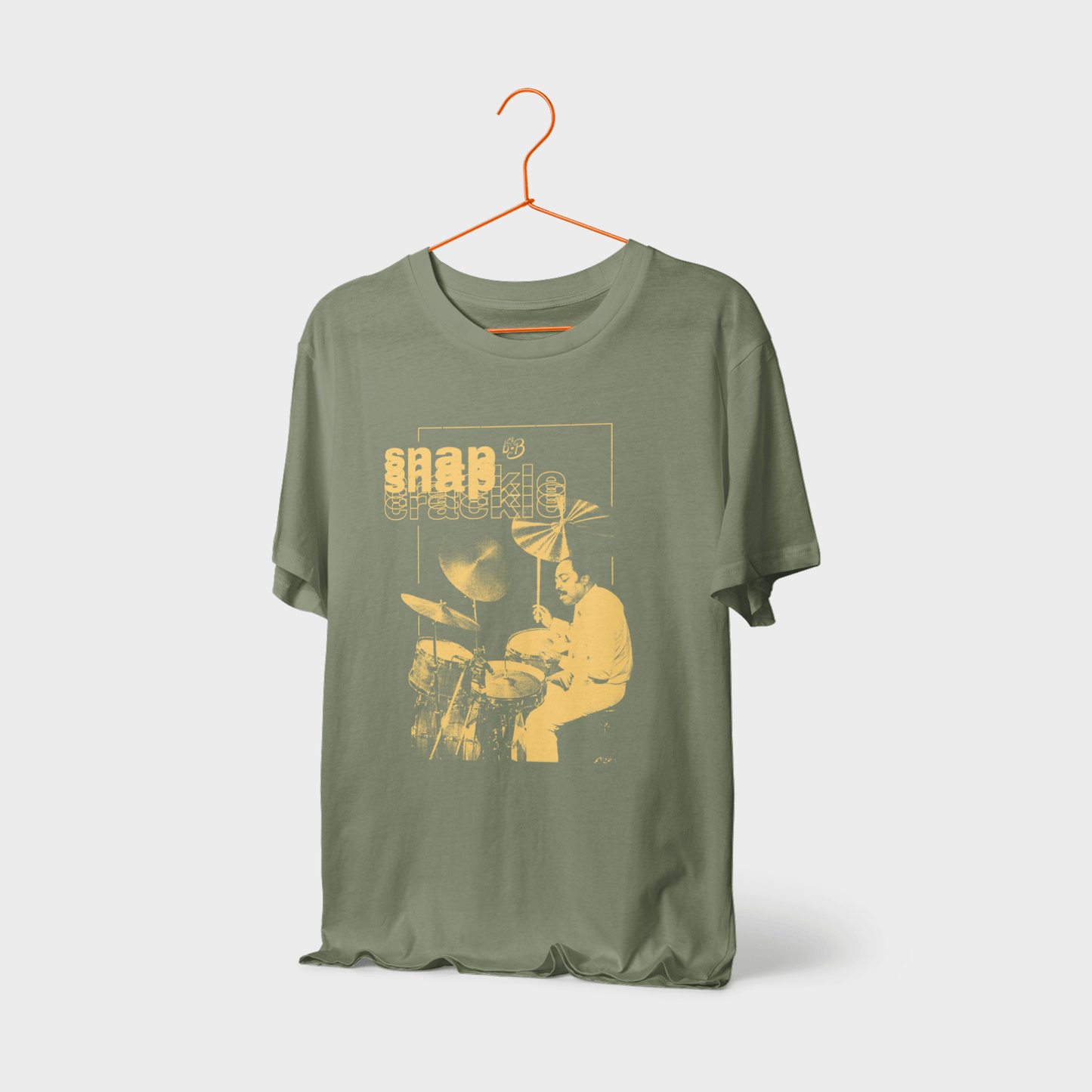 Roy Haynes 'Snap Crackle' Tribute Tee - Retro Jazz Drum Beat Graphic T-Shirt