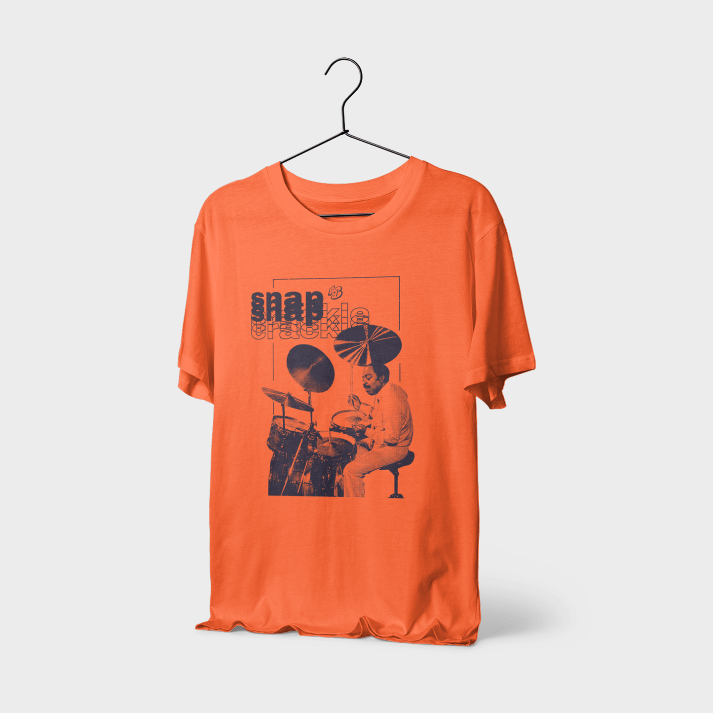 Roy Haynes 'Snap Crackle' Tribute Tee - Retro Jazz Drum Beat Graphic T-Shirt