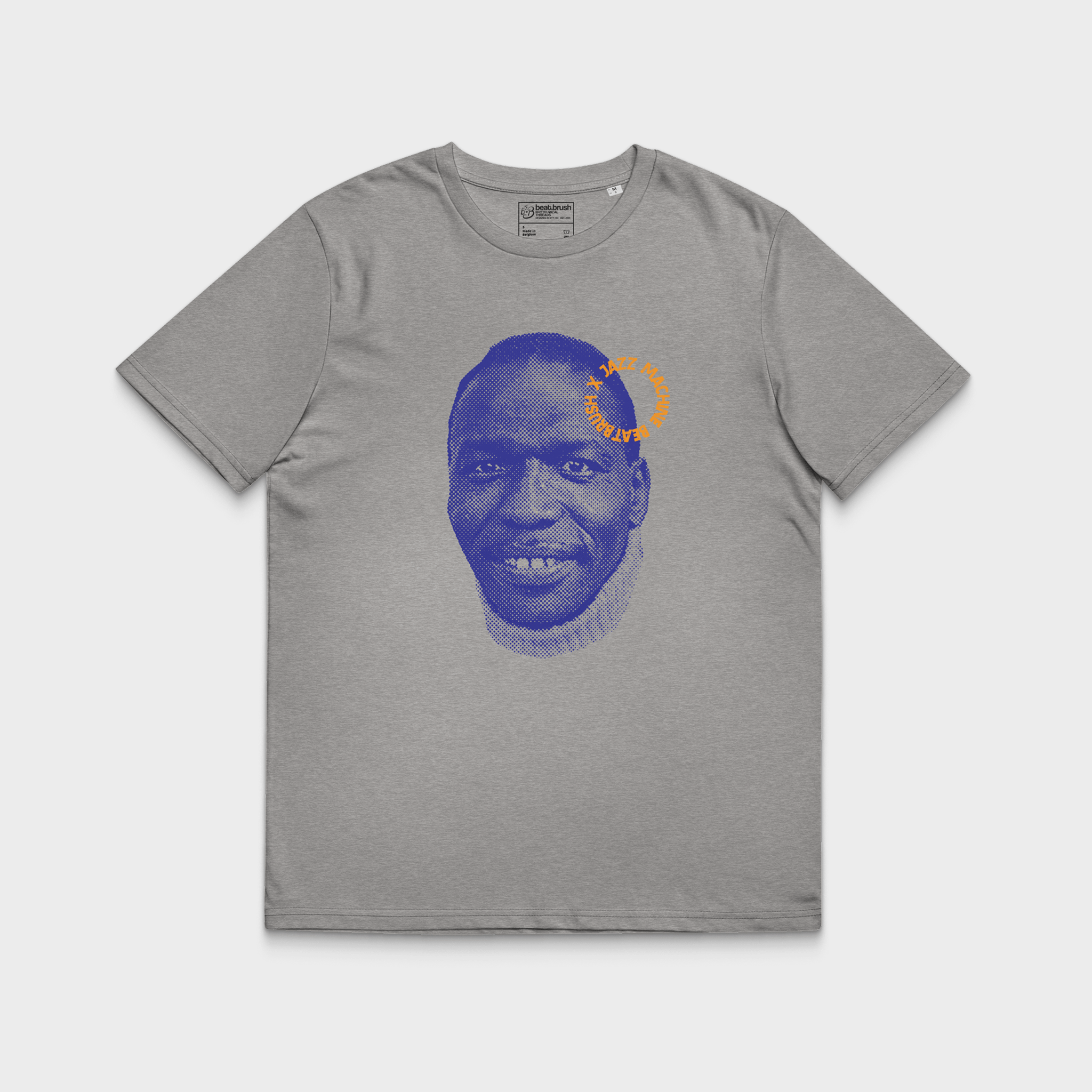 Elvin Jones Jazz Machine Tee — Vintage Quote Drumset Tribute Tee