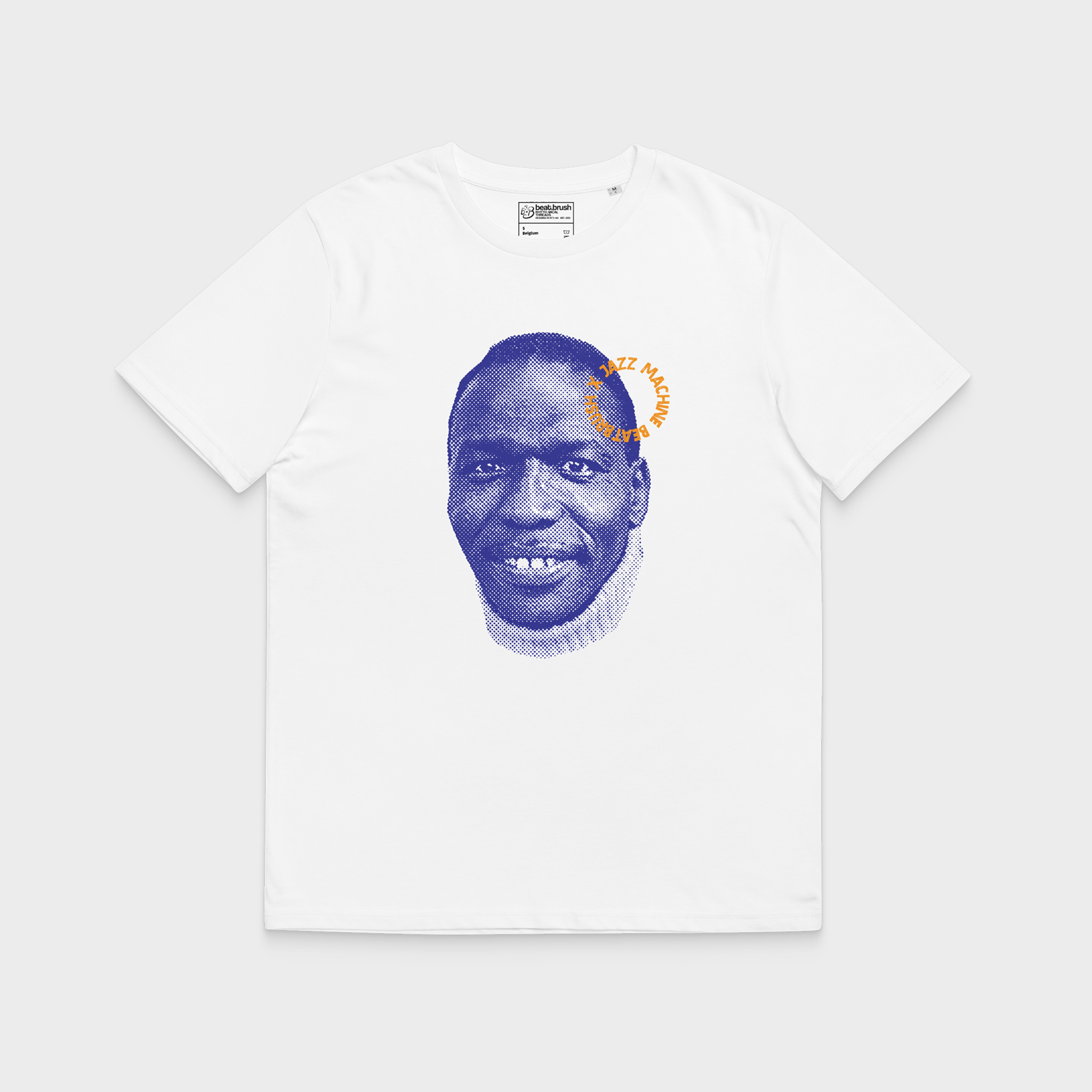 Elvin Jones Jazz Machine Tee — Vintage Quote Drumset Tribute Tee