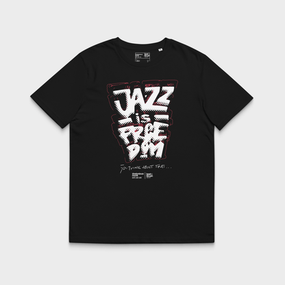 Thelonious Monk “Jazz Is Freedom” Tee — Vintage Graffiti Tribute Shirt