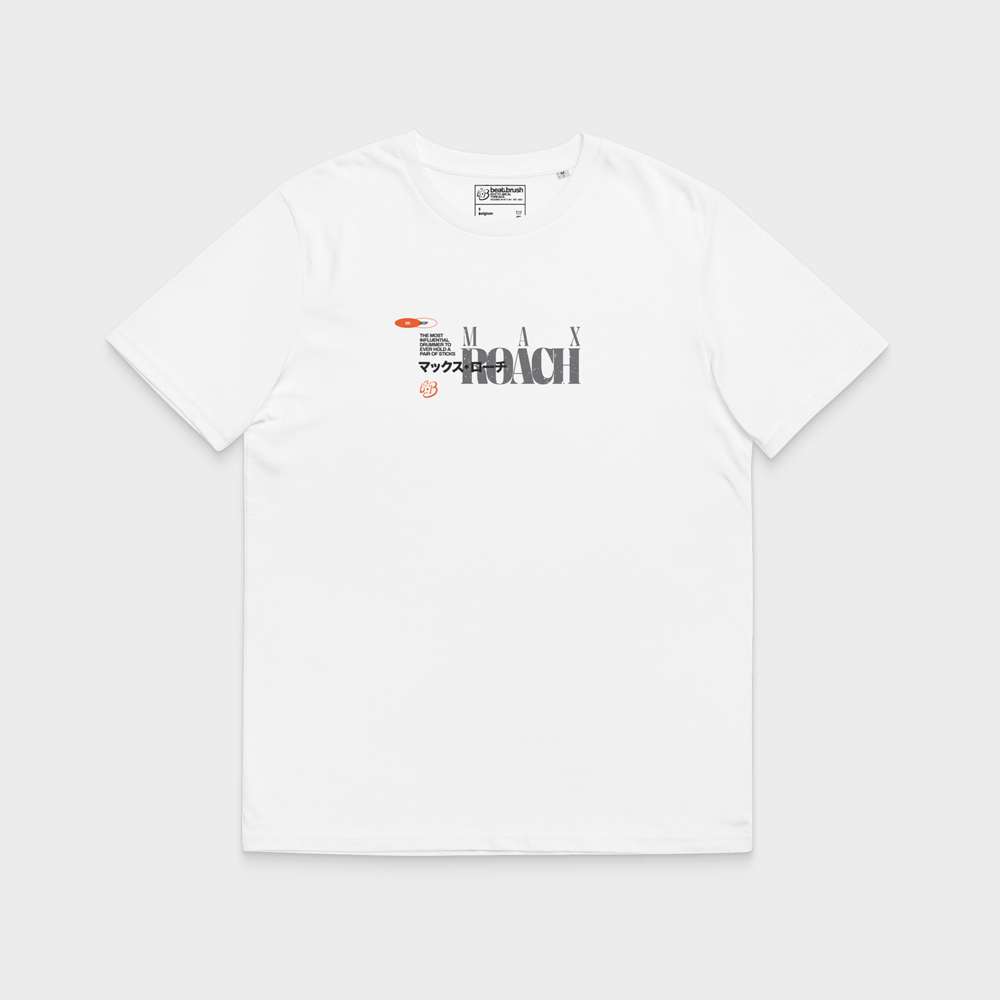 Max Roach Tee — Vintage Jazz Drummer Tribute Shirt