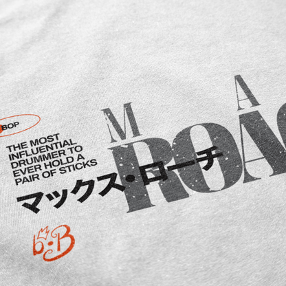 Max Roach Tee — Vintage Jazz Drummer Tribute Shirt