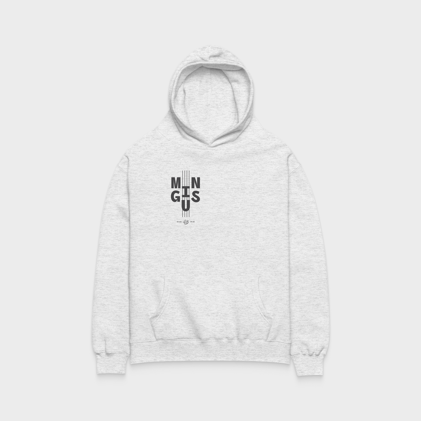 Mingus “Soul’s Evidence” Premium Hoodie — Double-Sided Jazz Tribute