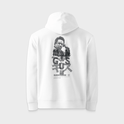 Charles Mingus Hoodie — RAW//JAZZ Vol. 1 | BeatBrush Monochrome Jazz Street Merch