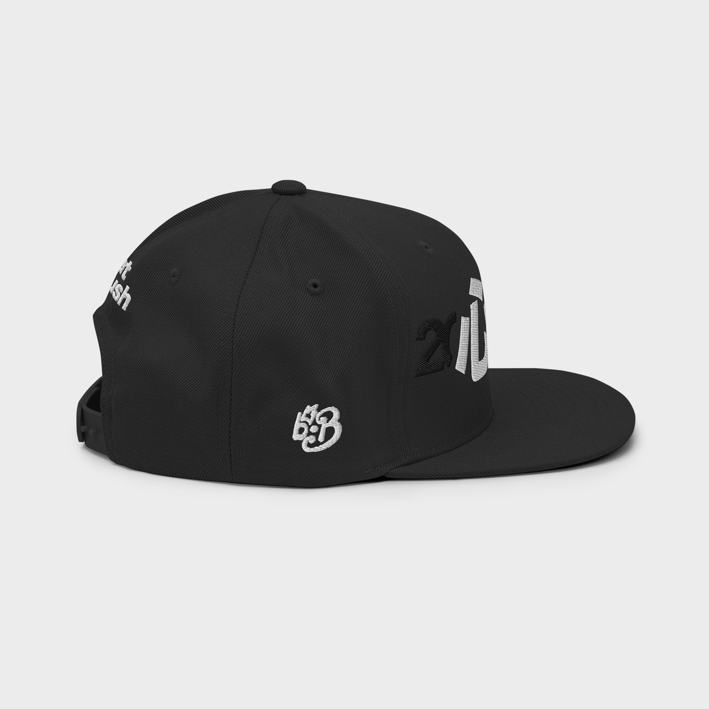 SHINPAKU Classic Snapback Cap – “Don’t Just Play Time, Bend It”