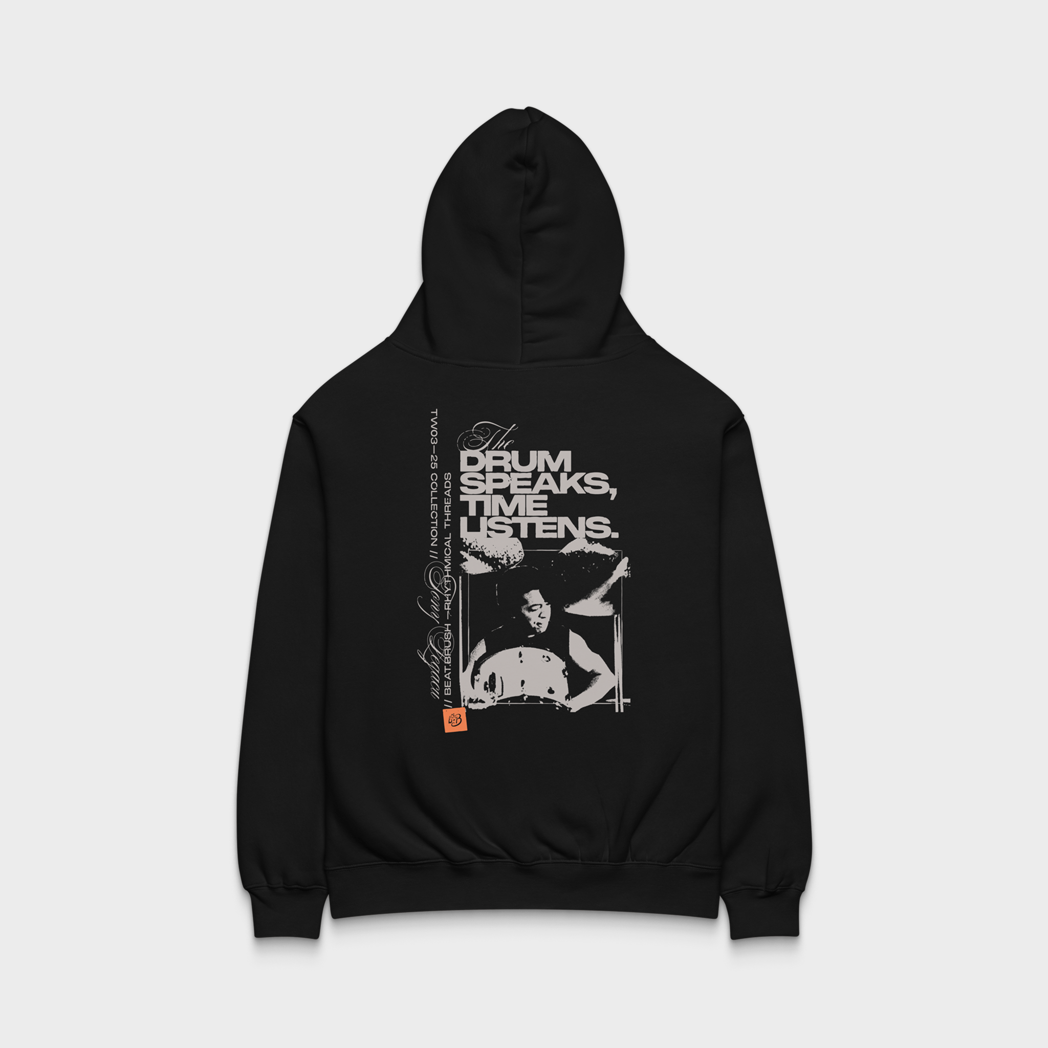 The Drum Speaks Hoodie — Tony Williams Legacy Tribute Hoodie