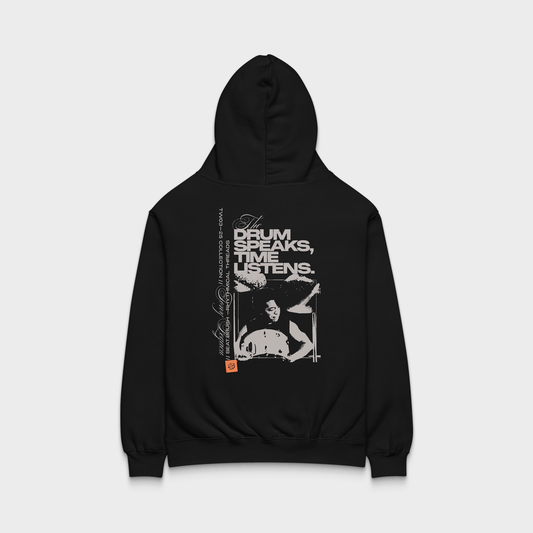 The Drum Speaks Hoodie — Tony Williams Legacy Tribute