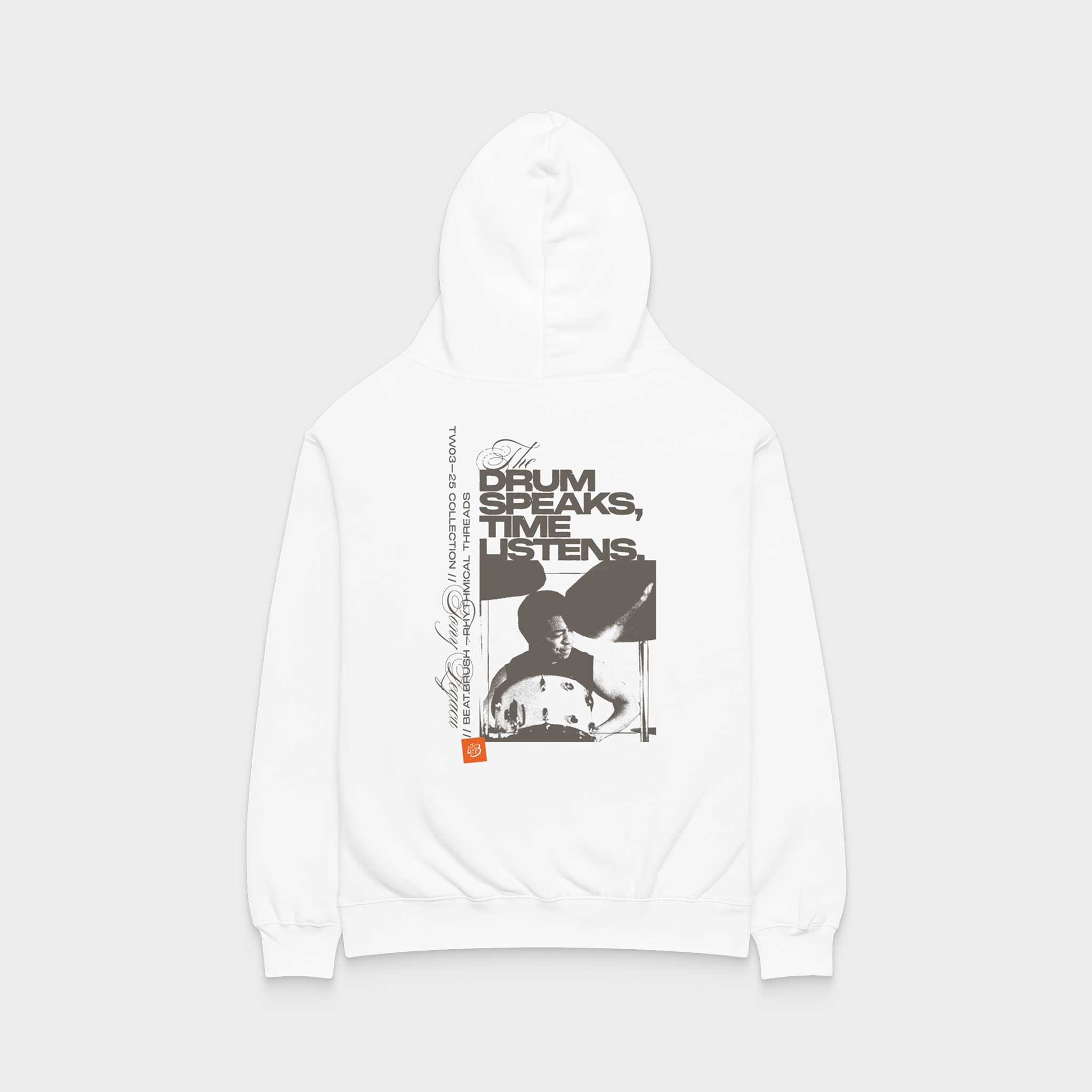 The Drum Speaks Hoodie — Tony Williams Legacy Tribute Hoodie