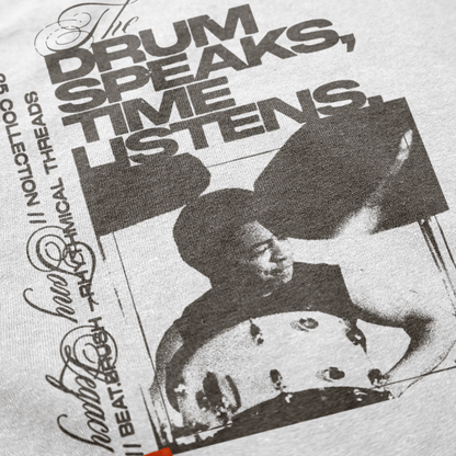 The Drum Speaks Hoodie — Tony Williams Legacy Tribute